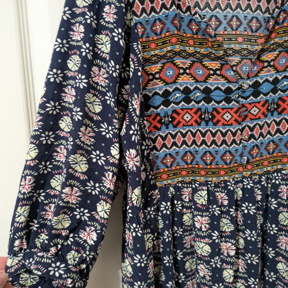 umgee Bohemian Dress Tunic - Picture 2 of 5